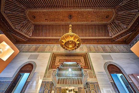decorated golden ceiling