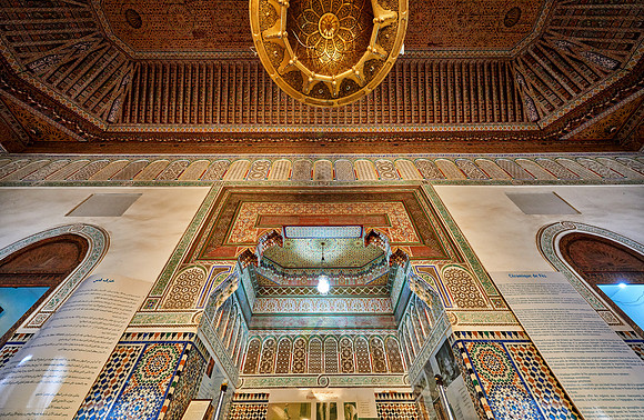 decorated golden ceiling