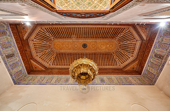 decorated golden ceiling