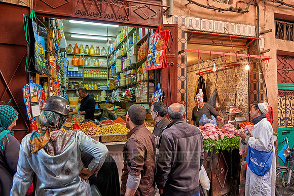 food market in Marrakesh