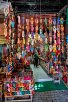 shoes on Berber market in Marrakesh