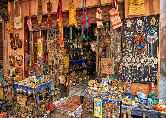 Berber market of Marrakesh