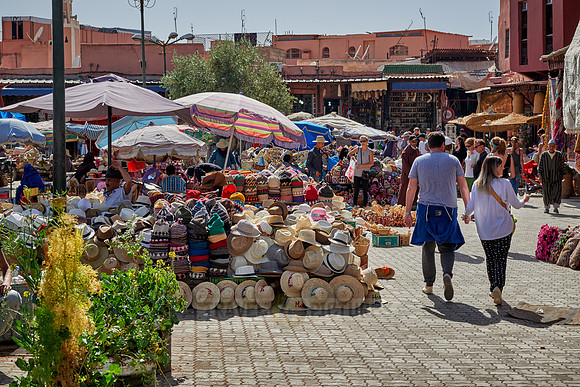 Berber market of Marrakesh