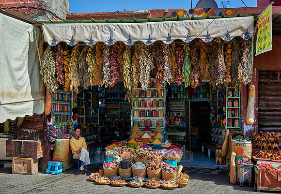 Berber market of Marrakesh