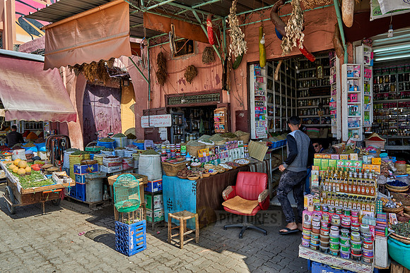 Berber market of Marrakesh