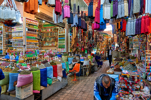 Berber market of Marrakesh