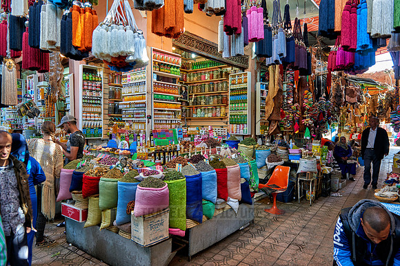 Berber market of Marrakesh