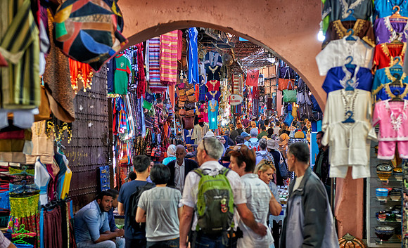 Berber market of Marrakesh