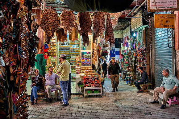 Berber market of Marrakesh