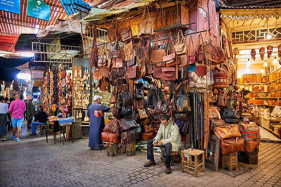 Berber market of Marrakesh