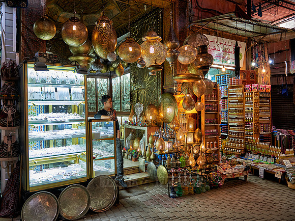 Berber market of Marrakesh