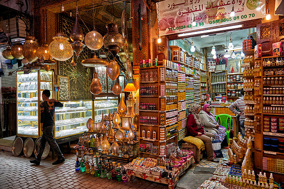 Berber market of Marrakesh