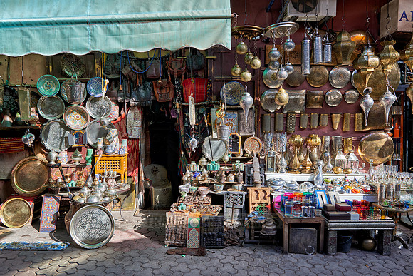 Berber market of Marrakesh