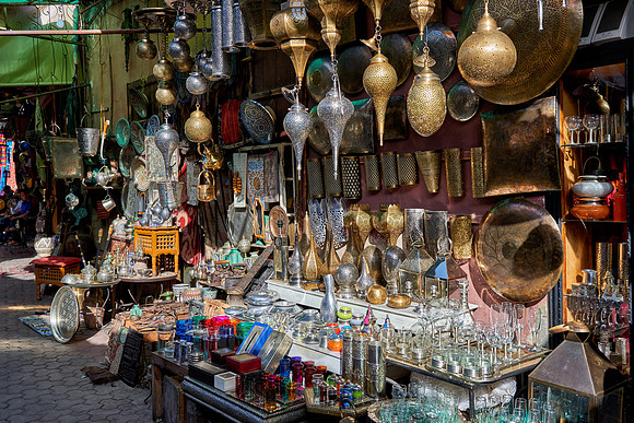 Berber market of Marrakesh