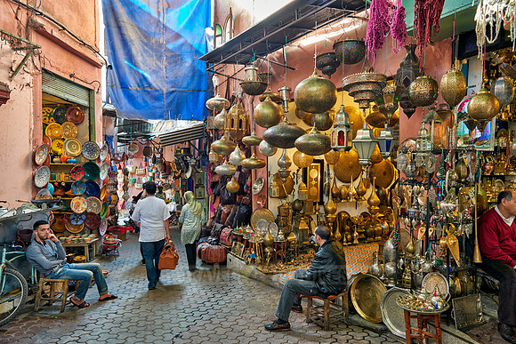 Berber market of Marrakesh