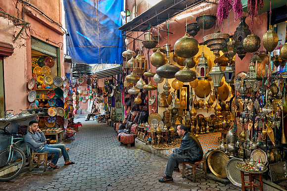 Berber market of Marrakesh