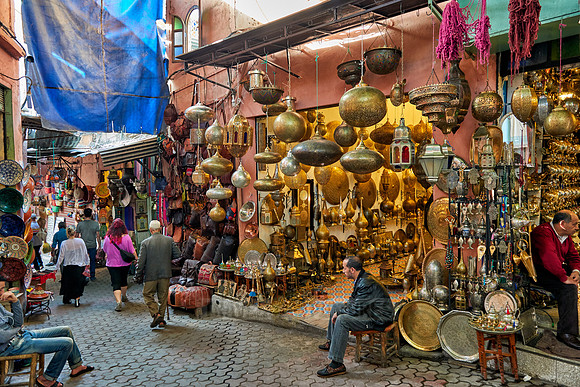 Berber market of Marrakesh