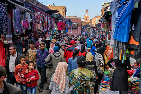 Berber market of Marrakesh