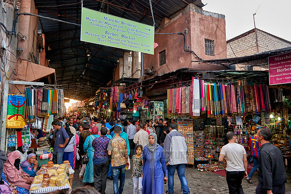 Berber market of Marrakesh