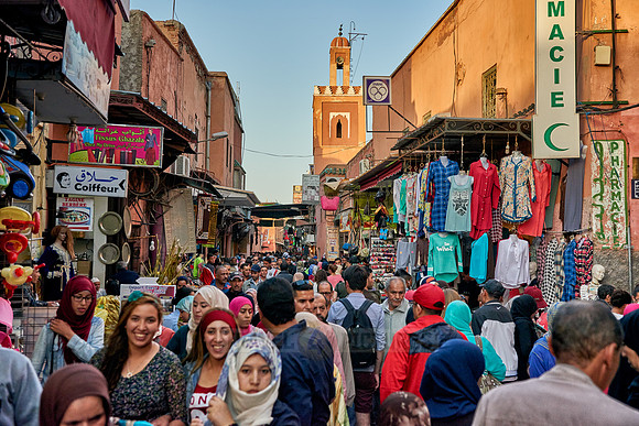 Berber market of Marrakesh