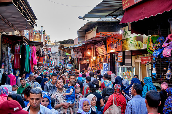 Berber market of Marrakesh