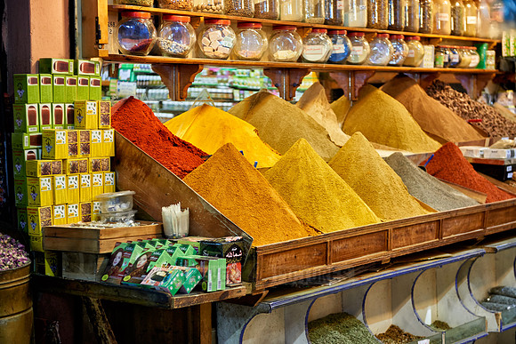 food market in Marrakesh