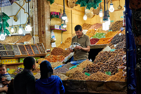 food market in Marrakesh