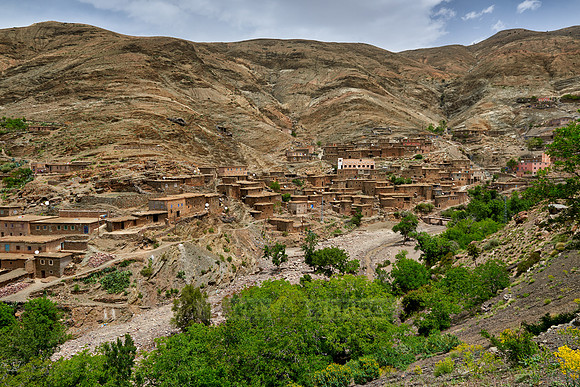 Berber village in High Atlas