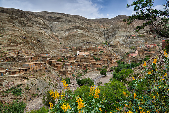 Berber village in High Atlas