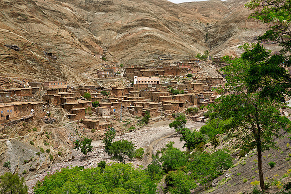 Berber village in High Atlas