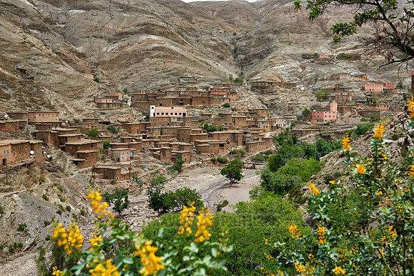 Berber village in High Atlas