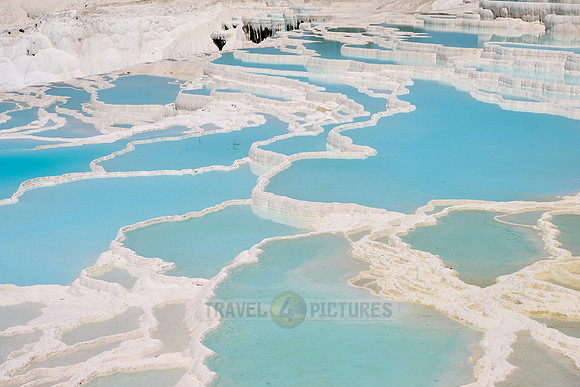 Pamukkale travertine terraces