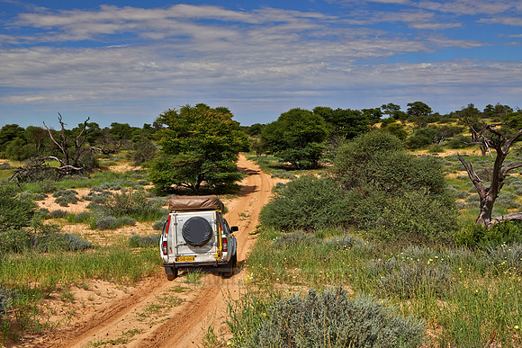 4x4 in Mabuasehube