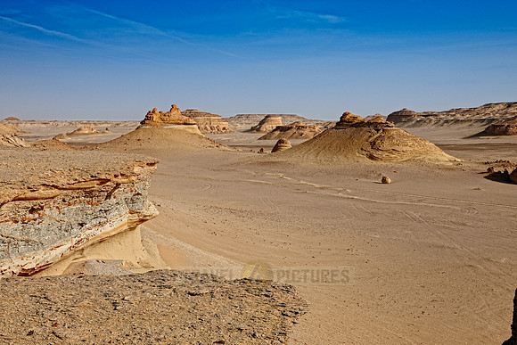 desert landscape at Wadi Hitan