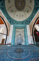 interior view of Alauddin Qayqubad Mosque, Konya