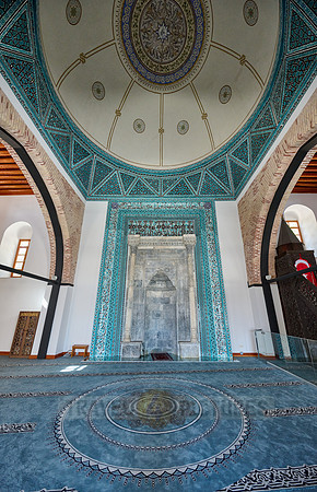 interior view of Alauddin Qayqubad Mosque, Konya