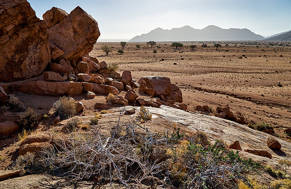 desert landscape on the farm Namtib