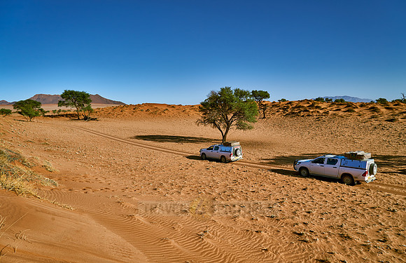 deserted landscape of NamibRand Nature Reserve