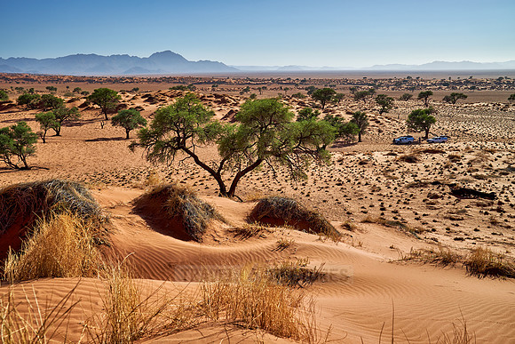 deserted landscape of NamibRand Nature Reserve