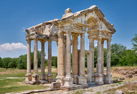 Tetrapylon in Aphrodisias Ancient City