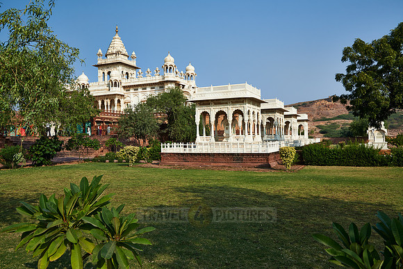 The Jaswant Thada mausoleum