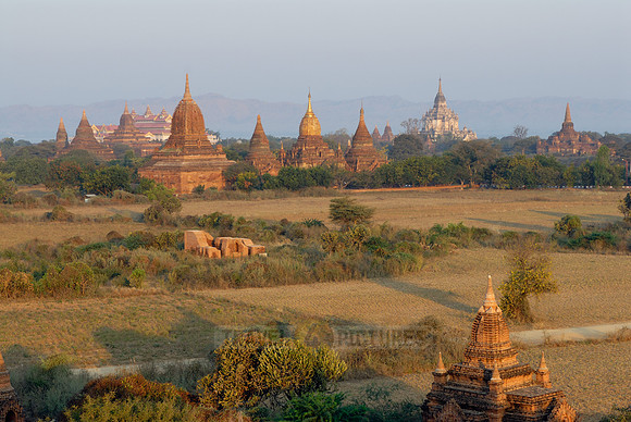 sunrise over Bagan