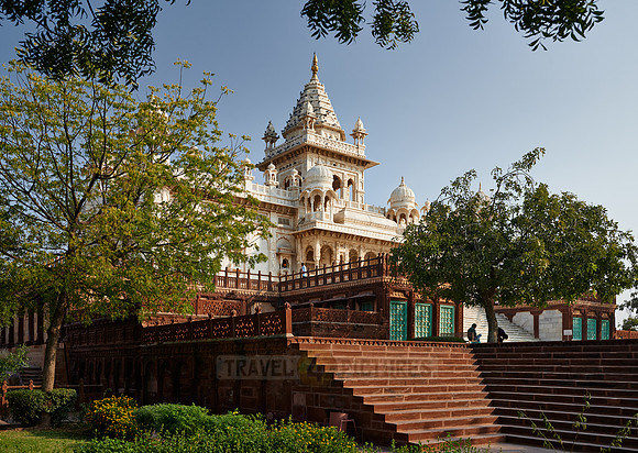 The Jaswant Thada mausoleum
