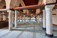 interior view of Alauddin Qayqubad Mosque, Konya