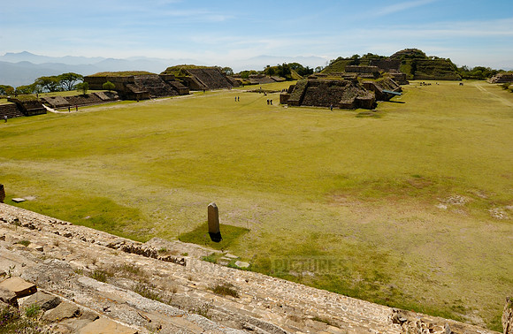 Pyramids of  Monte Alban