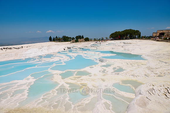 Pamukkale travertine terraces
