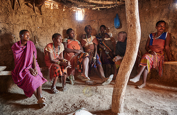 group of women of Datoga tribe