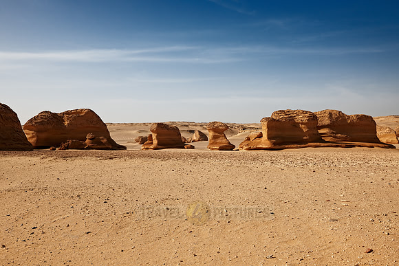 desert landscape at Wadi Hitan