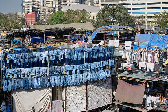 Dhobi Ghat is an open air laundry, Mahalaxmi Dhobi Ghat