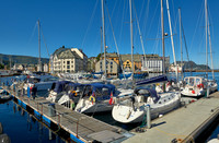 yacht harbor of Ålesund